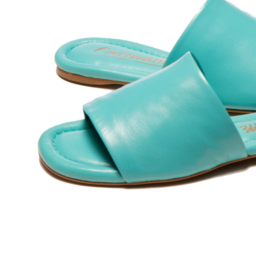 Cuir Lupe Turquoise