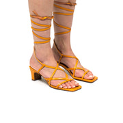 Safi Mustard Leather - 36
