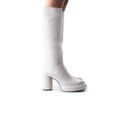 Maverik White Leather - Blanc / 36