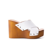 Kitten Cuir blanc - Blanc / 36