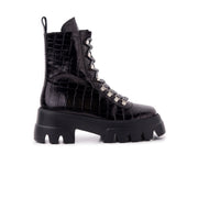 Chico Black Croco - Black / 41