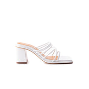 Larisa White Leather - White / 37