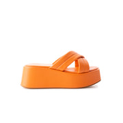 Sacra Orange Leather - Orange / 37