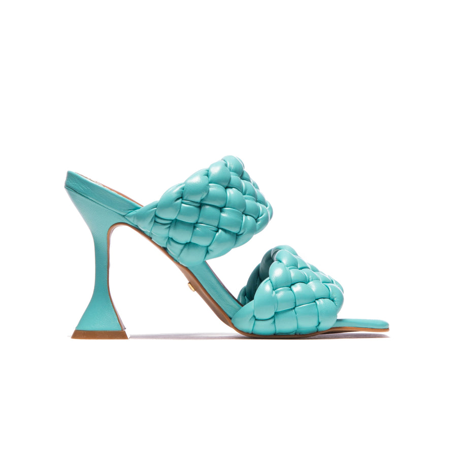 Cuir Mimosa Turquoise