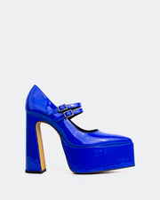 Adelita Blue Patent - Blue / 37