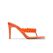 Nerine Orange Leather - Orange / 36