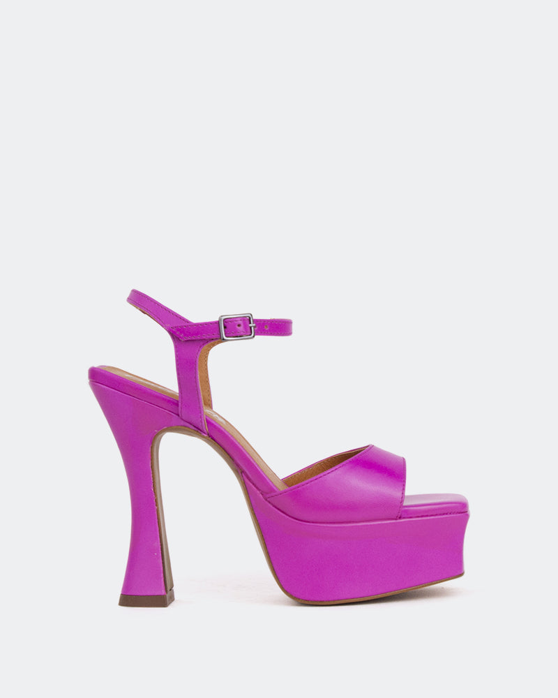 Betsey Purple Leather/Cuir Violet