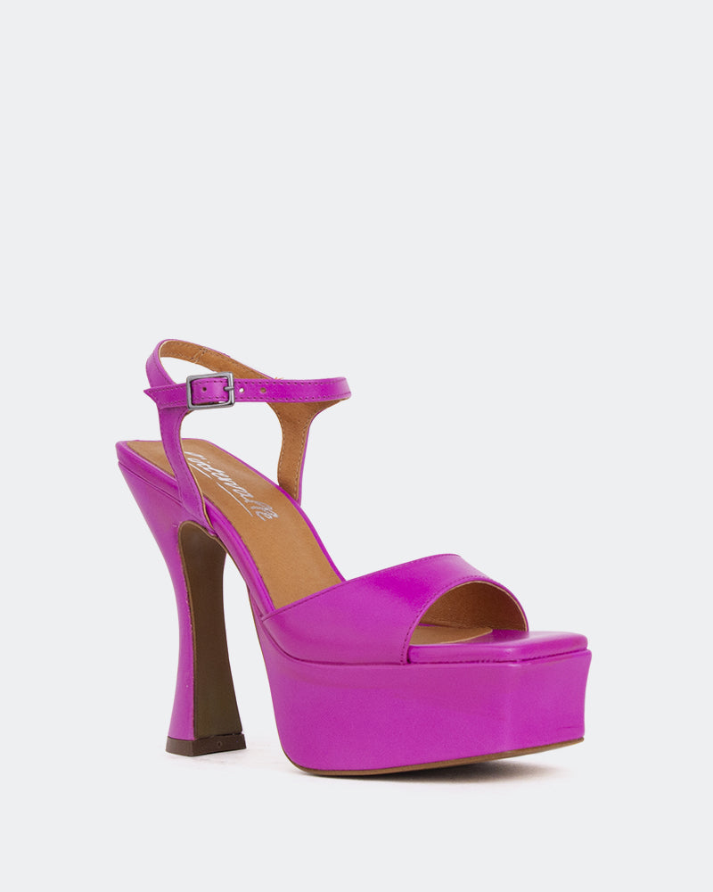Betsey Purple Leather/Cuir Violet