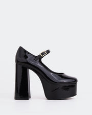 Carly Black Patent - Black / 39