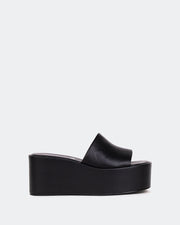 Cathedral, Noir Leather/Cuir Noir - Noir / 40