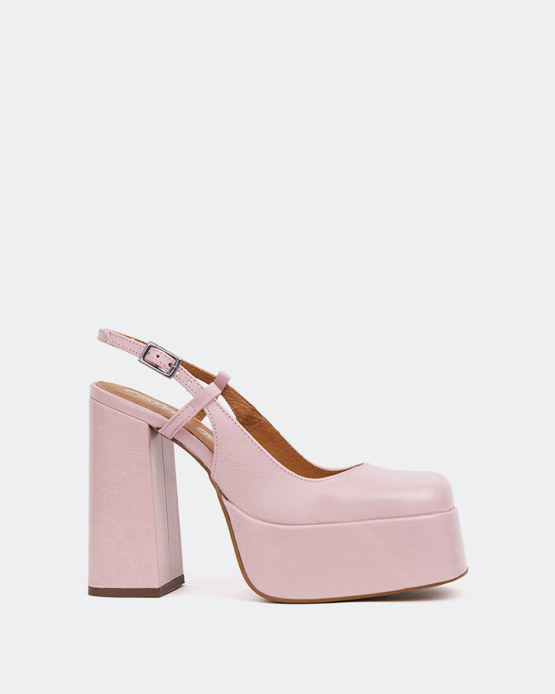 Cave, Lt. Pink Leather/Cuir Rose P.