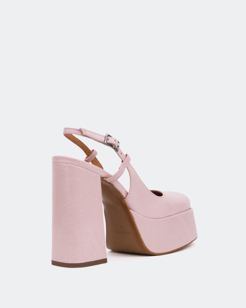 Cave, Lt. Pink Leather/Cuir Rose P.