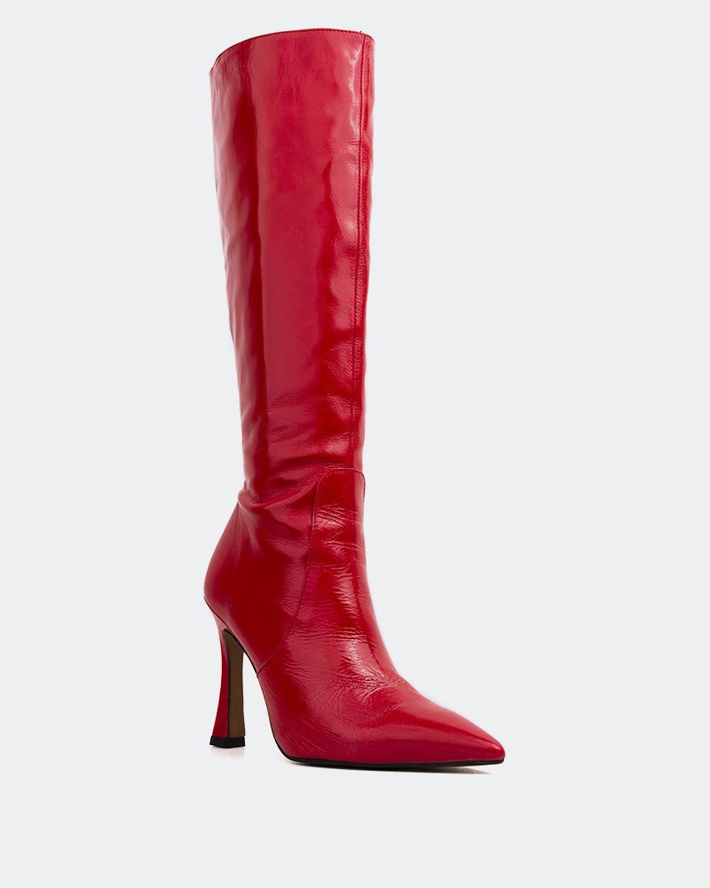Cecelia Red Leather