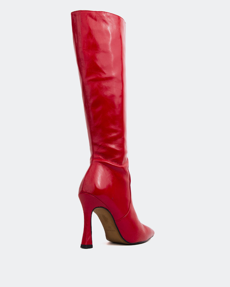 Cecelia Red Leather