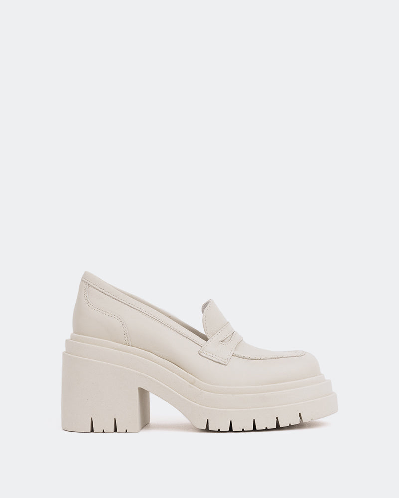 Chip Off White Leather