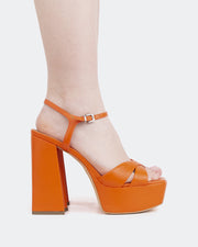 Embassy Peach Leather - Orange / 39