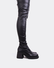 Fontaine Black Stretch - Black / 36