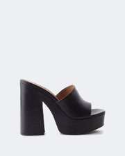 Lalaria Black Leather - Black / 37