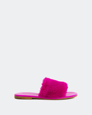 Lillet Fuchsia Faux Fur - Rose / 36