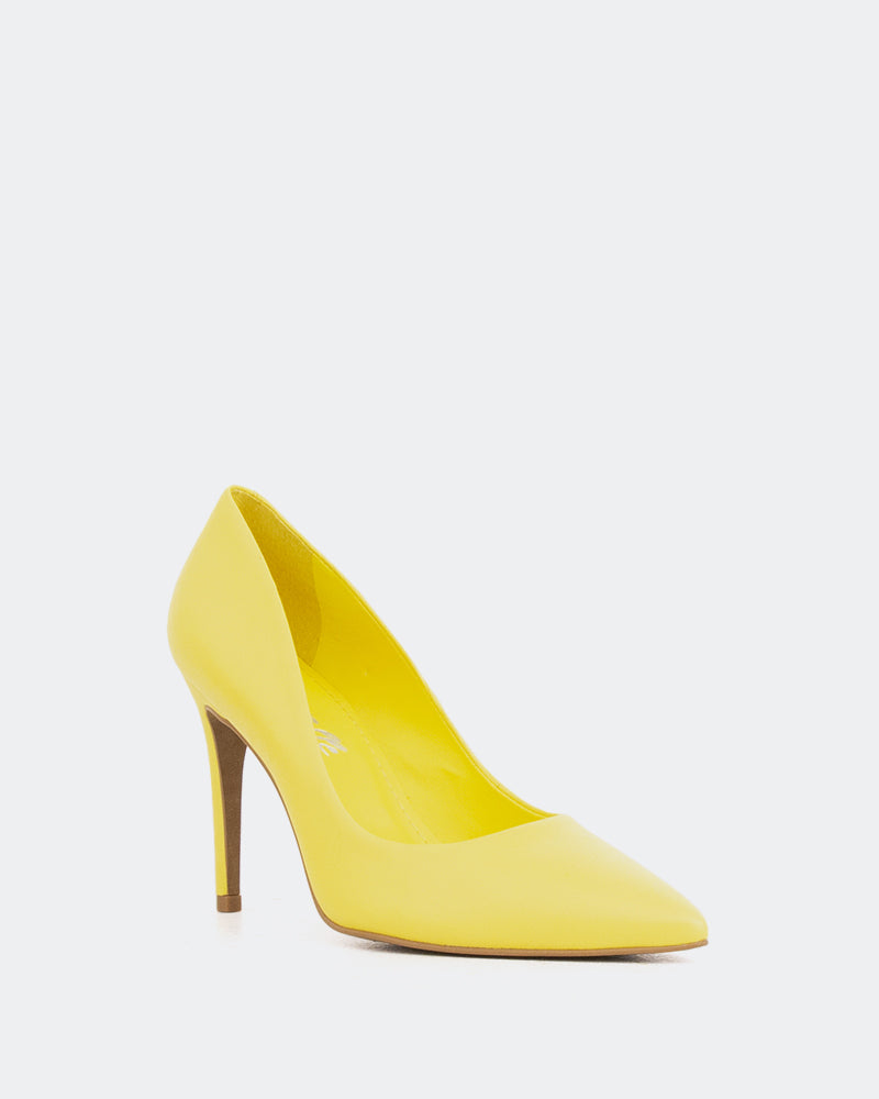 Love, Yellow Leather/Cuir Jaune