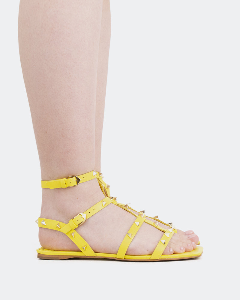 Marcie Yellow Leather