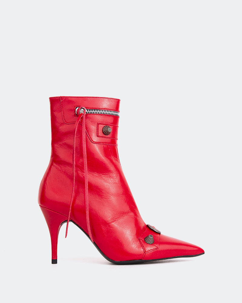Minaj Red Leather