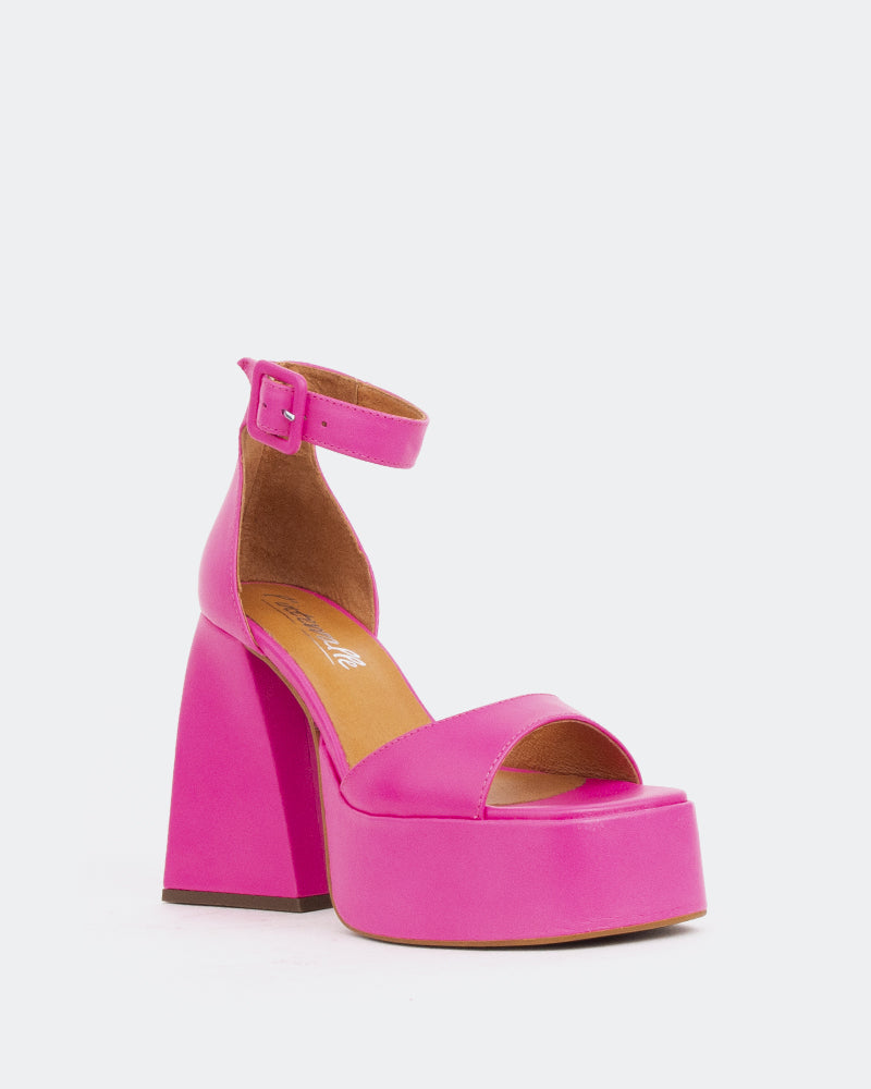 Moore, Pink Leather/Cuir Rose
