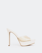 Nene, Blanc Cassé Clear/Vinyl Blanc Cassé - White / 36