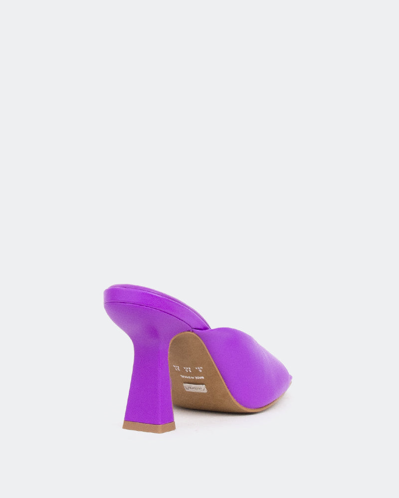 Noella, Purple Leather/Cuir Violet
