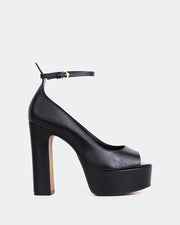 Ornos Noir Cuir - Noir / 39