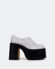 Phineas White Leather - White / 36