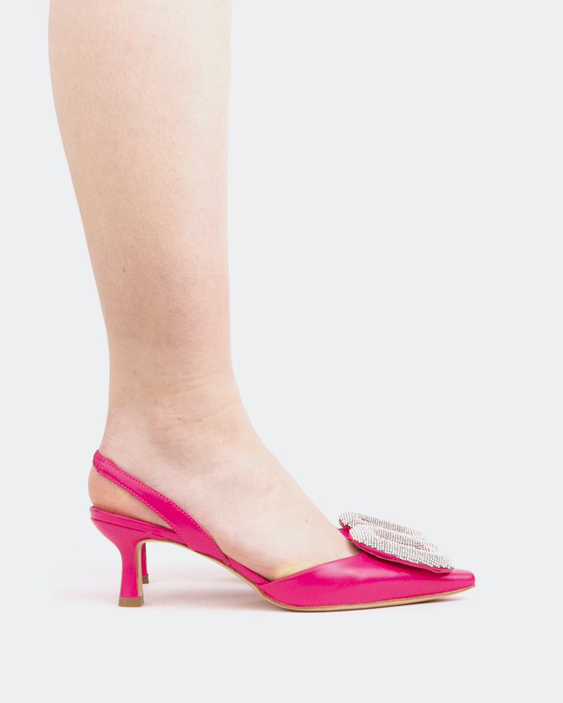 Reale, Pink Leather/Cuir Rose