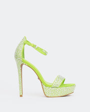 Rinna Green Suede - Green / 36