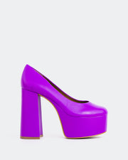 Serenity Violet Leather - Purple / 36