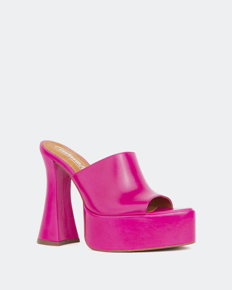 Shore Pink Leather/Cuir Rose
