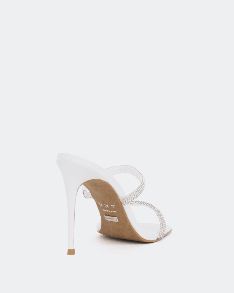 Tinsley, White Leather/Cuir Blanc