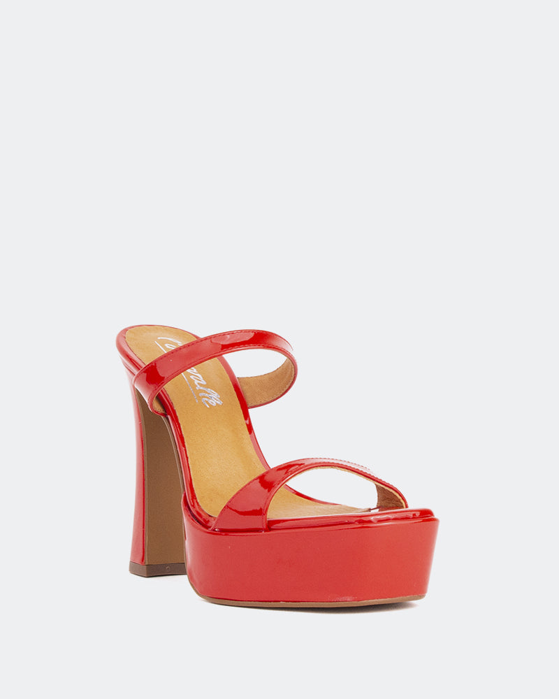 Vibes Red Patent/Verni Rouge