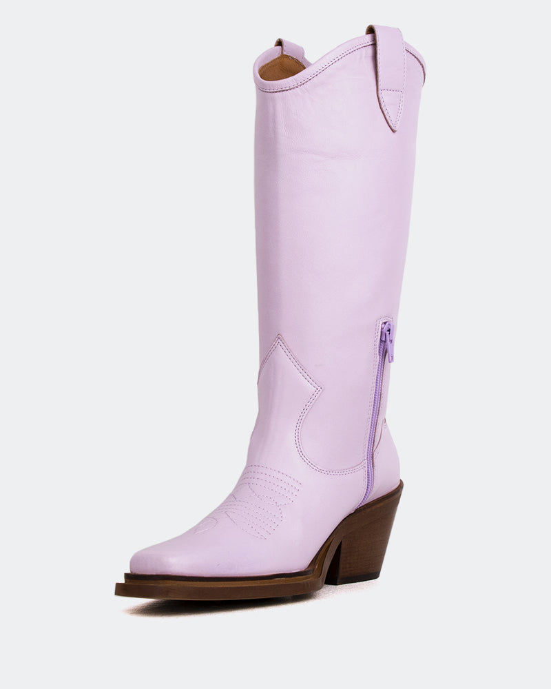 Wilder Lilac Leather