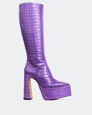 Yaroslav Purple Croco - Purple / 36