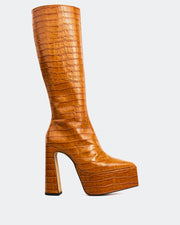 Yaroslav Rust Croco - Orange / 38